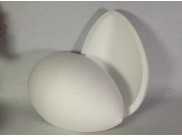 Яйцо из пенопласта полое h35 см/две продольные половинки (1шт)