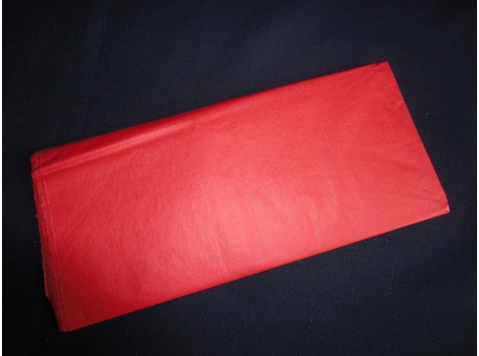Бумага тишью рубиновая 50х66 (1лист)