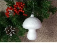 Заготовка из пенопласта 3D "Белый гриб малый" 6*5,5см (1шт)