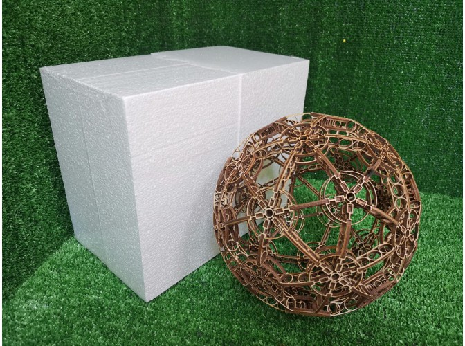 Заготовка из пенопласта "Куб" 10 см (набор 4шт)