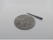 Закладная - утяжелитель для пенопластовых изделий/металл 3мм (1 шт)
