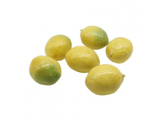 Декоративный элемент 'Лимон' 50 мм/ упак./6 шт. (желтый)