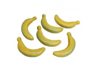 Декоративный элемент 'Бананы', 70 мм, упак./6 шт. (желтый)