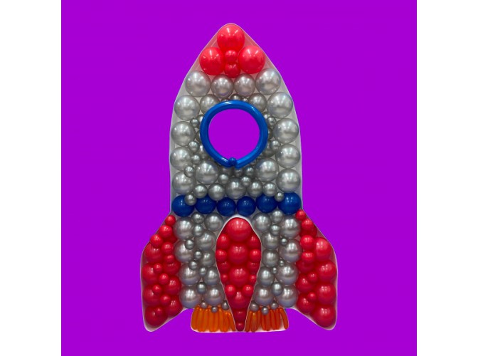 Подставка для шаров "Ракета" h120cм  ( комплект)