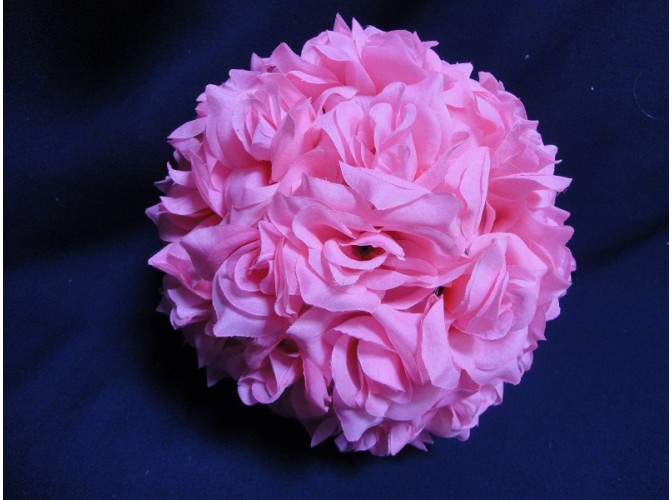 Деко- шар "Розовые розы" Ø22 см  (1шт)