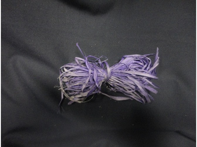 Рафия натуральная фиолетовая 25гр (1пак)