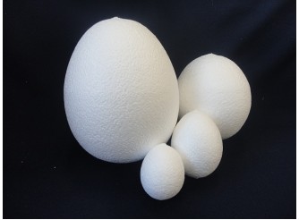 Яйцо из пенопласта - заготовка h7см (коробка 170шт)