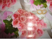 Бумага подарочная №329 "Розовые розы" (70х100 см) 5 листов