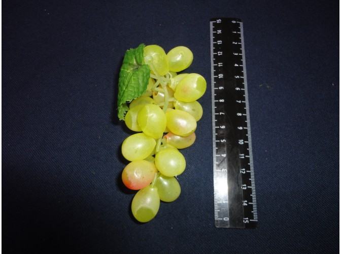 Виноград: 12см/ круглый зеленый  (1шт)