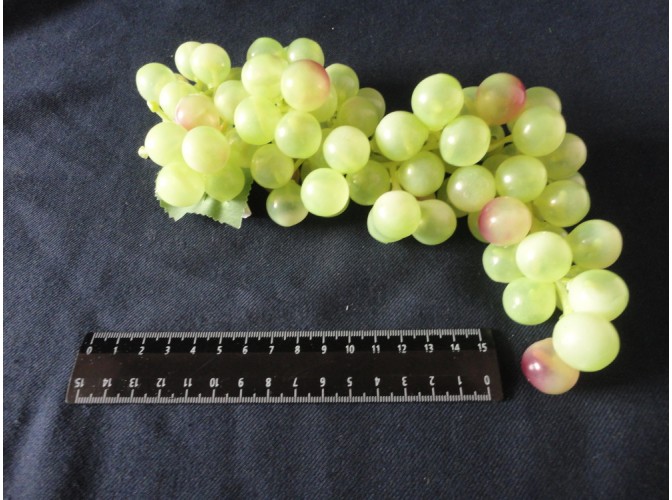 Виноград: 18см/ круглый зеленый  (1шт)