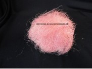 Сизалевое волокно розового цвета 25гр (1пак)