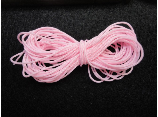 Шнур декоративный розовый 0,5мм х 5м (1шт)