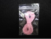 Шнур декоративный розовый 0,5мм х 5м (1шт)