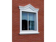 Декор для фасада из пенопласта "Окно №4" (комплект)