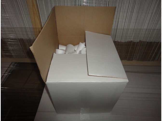 Конус из пенопласта h9, Ø5 (коробка 200 шт)