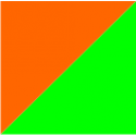 оранжевый/зеленый 