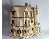 Кукольный домик "Дворец для принцессы"/раскраска (1шт)