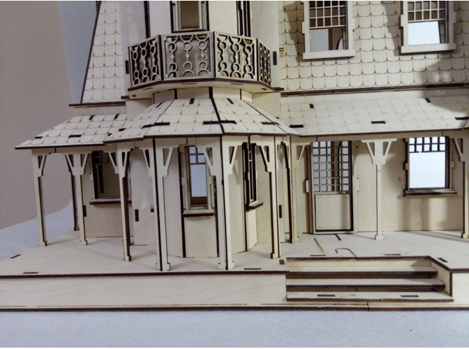 Кукольный домик "Дворец для принцессы"/раскраска (1шт)